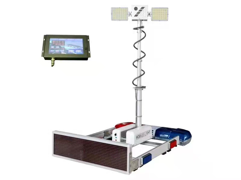 車載移動(dòng)升降照明燈常見故障分析